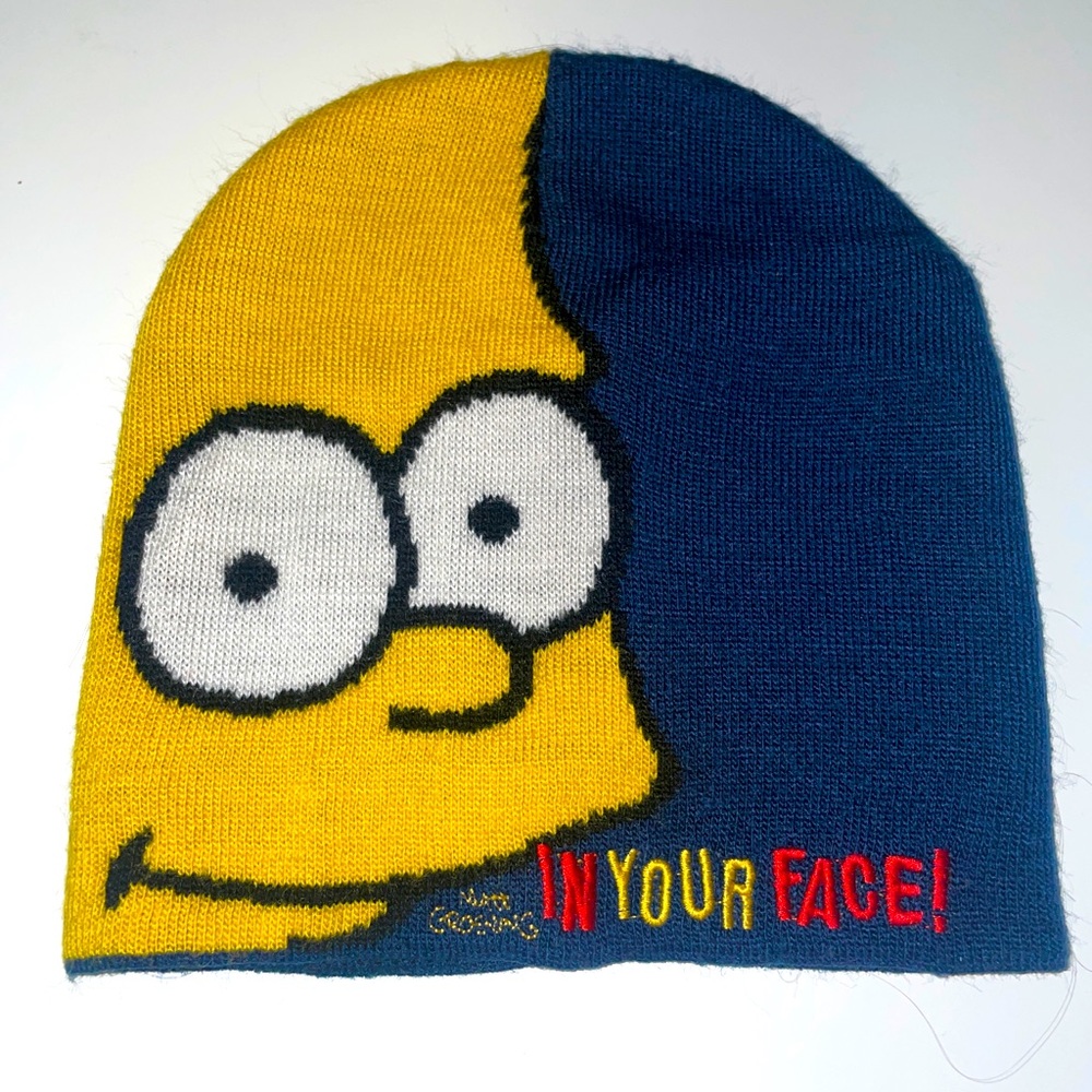 Bart Simpsons 2003 the Simpsons Boys Beanie hat